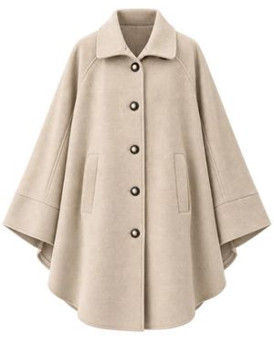 Twinset Ponchos - Natural