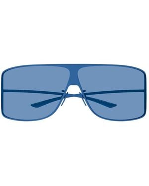 Gucci Shield Sonnenbrille - Blau