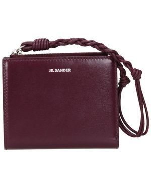 Jil Sander Wallets & Cardholders - Morado