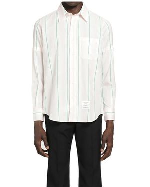 Thom Browne Casual Hemden - Wit