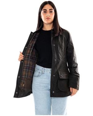 Barbour Classic Beadnell Wax Jacket - Zwart