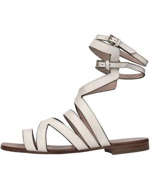 Alberta Ferretti Flat Shoes - White