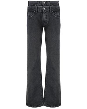 7 For All Mankind Flared Jeans - Gris