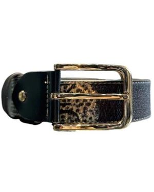 Gattinoni Accessoires ,Veelkleurig ,Multikleur Riem Stijlvol Accessoire - Zwart
