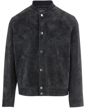 Yves Salomon Bomber Jackets - Black