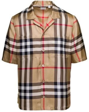 Burberry Short Sleeve Shirts - Meerkleurig