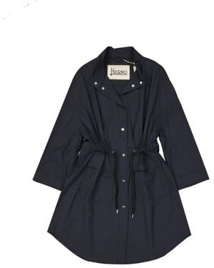 Herno Trench Coats - Azul
