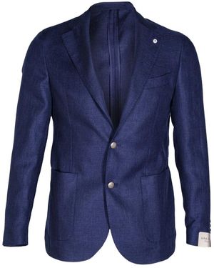 Luigi Bianchi Blazers - Blue