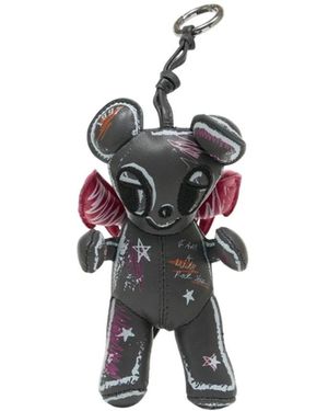 Zadig & Voltaire Sassy Mouse Keychain - Schwarz
