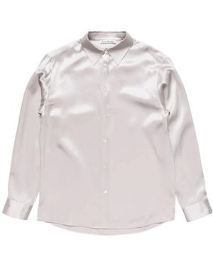Acne Studios Hemd Mit Knopfleiste - Pink