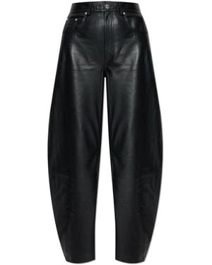 Gestuz Leather Pants - Black