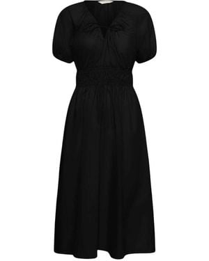 Part Two Midi Dresses - Black
