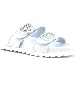 Chiara Ferragni Sliders - Azul