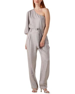 Aaiko Jumpsuits & Playsuits ,Grijs ,Zilveren Jumpsuit Voor Stijlvolle Zomerdagen