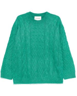 Closed Round-Neck Knitwear - Green