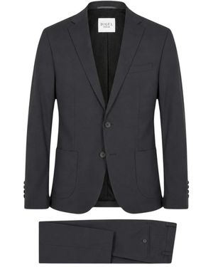 DIGEL Single Breasted Suits - Nero