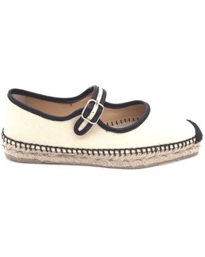 Castañer Schoenen ,Katoen Padua Mary-Jane Espadrille - Metallic