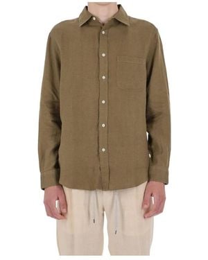 Portuguese Flannel Casual Shirts - Vert