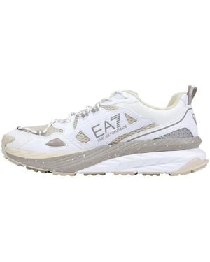 EA7 Trainers - White