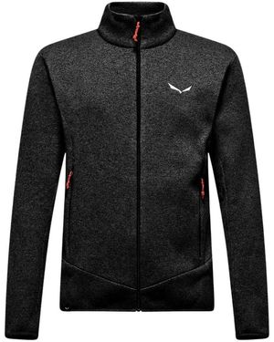 Salewa Fitness ,Zwart ,Wol Puez Rocca Jacket