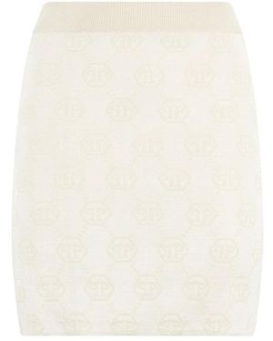 Philipp Plein Short Skirts - Neutro