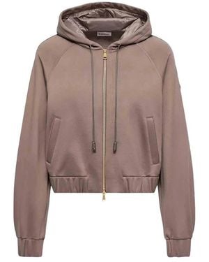 Moncler Hoodies - Marrón