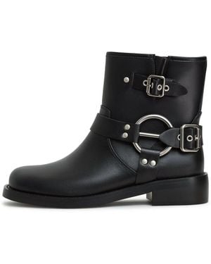 CESARE GASPARI Biker stiefeletten - Schwarz