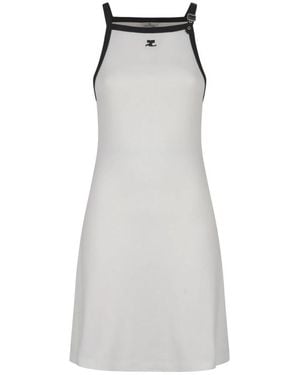 Courreges Short Dresses - Grey