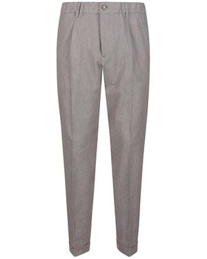 BRIGLIA Suit Trousers - Grey