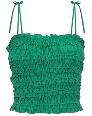 Tory Burch Sleeveless Tops - Green