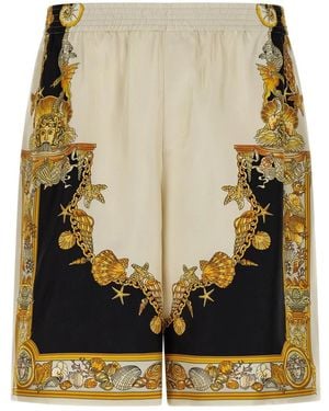 Versace Casual Shorts - Metallic