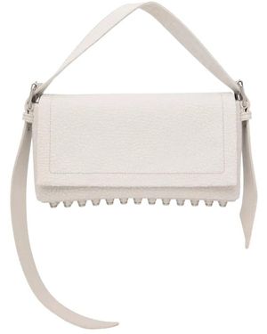 Alexander Wang Weiße Flap Schultertasche