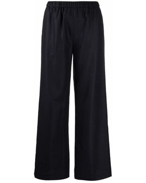 Aspesi Broeken ,Blauw ,Wol Wijde Broek