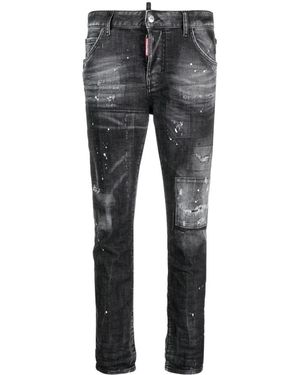 DSquared² Slim Fit Jeans - Grey