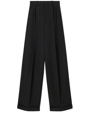 Loewe Wide Trousers - Negro
