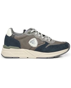 Blauer Sneakers - Azul