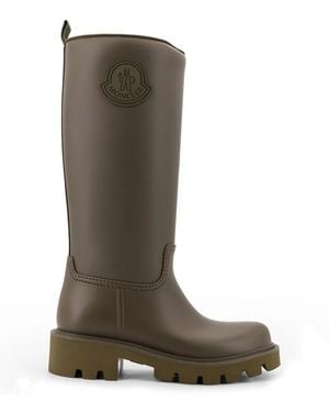 Moncler Rain Boots - Marrone