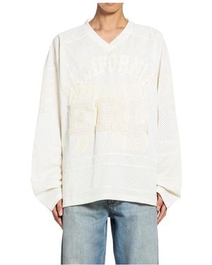 ERL Long Sleeve T-Shirts - White