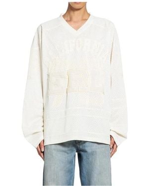 ERL Long Sleeve Tops - Blanc