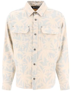Palm Angels Light Jackets - White