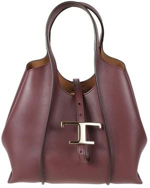 Tod's Shopping Bags - Purple