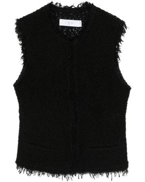 IRO Shanny Strickweste - Schwarz