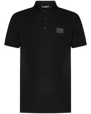 Dolce & Gabbana Polo Shirts - Noir