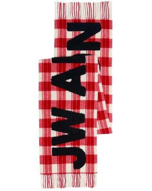 JW Anderson Winter Scarves - Rojo