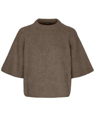 Btfcph Round-Neck Knitwear - Marrón