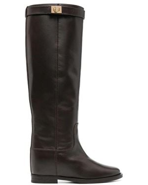 Via Roma 15 High Boots - Black