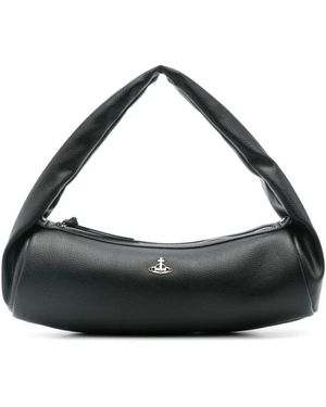 Vivienne Westwood Schwarze Zylindertasche Pamela Stil