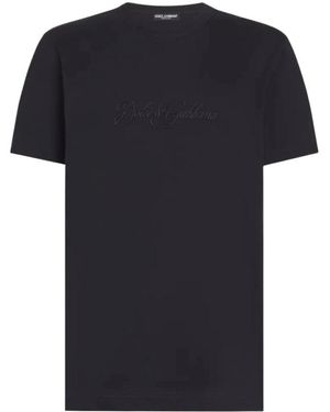 Dolce & Gabbana T-Shirts - Black