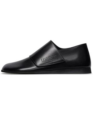 Loriblu High-Top Loafer Aus Kalbsleder - Schwarz