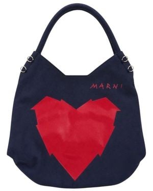 Marni Shoulder Bags - Blu
